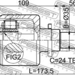 Febest 0511-M316MTLHCV Inner Left