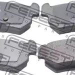 Febest 1001-J200RPAD KIT, DISC BRAKE, REAR