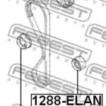 Febest 1287-SON<br>TIMING BELT TENSIONER PULLEY