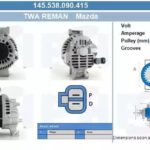 CV PSH 145.538.090.415Alternator