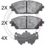 A.B.S. 35022<br>Brake Pad Set, disc brake