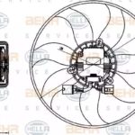 HELLA 8EW 351 040-071<br>Fan, radiator