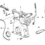 Sensor, crankshaft pulse