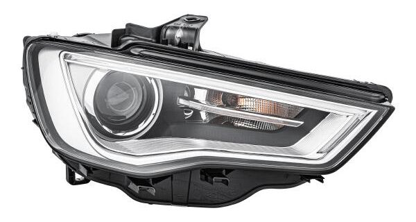 Head light for gas discharge lamp, Audi A3