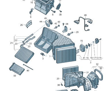 Fan Blower 7P0820021G